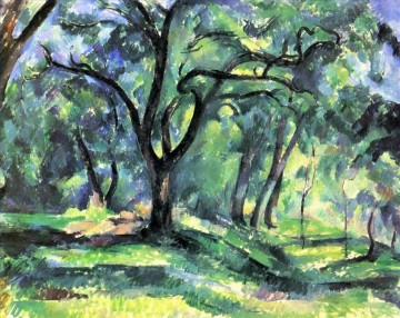  BOSQUE Arte - Bosque 1890 Paul Cézanne